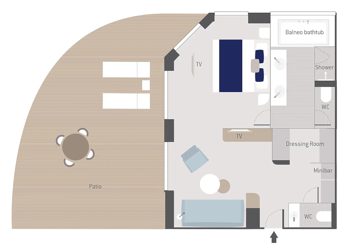 MyCruise Ponant Le-Laperouse Kahytter Suite GD64